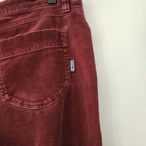 Patagonia Corduroy jeans pants plum purple red‎ Organic Cotton womens size 28 - Picture 3 of 6